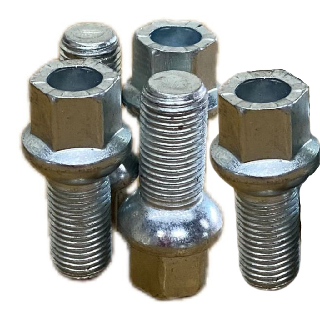 Kit 5 Parafusos De Roda VW Bora Fox Golf Jetta Passat Polo SpaceFox T-Cross Tiguan Audi A3 A4 A6 TT em Oferta na Shopee