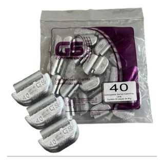 Chumbo para Balanceamento Contrapeso Caminhao Leve 40 Gramas Pacote com 25 unidades em Oferta na Shopee