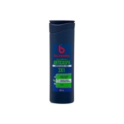 Shampoo Anticaspa 3x1 Bozzano Mentol 325ml