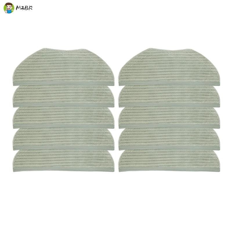 10Pcs Pano De Esfregão Para O Aspirador De Pó Robotizado S10T STFCRO1SZ Peças De Reposição Mop Pads Rag Substituição