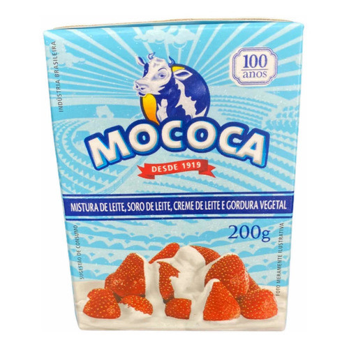 Creme De Leite Mistura De Leite Mococa 200g