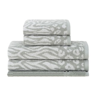 Jogo de Toalha Banho Buddemeyer Animal Print Zebra 5 peças em Oferta na Shopee