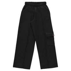 Calça Wide Leg Básica em Moletom Juvenil Gloss