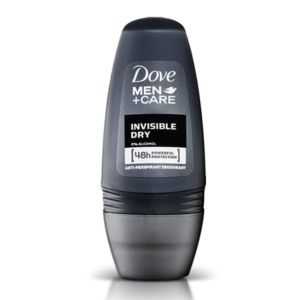 Desodorante Roll On Dove Men Care Invisible Dry 50ml - Beauty