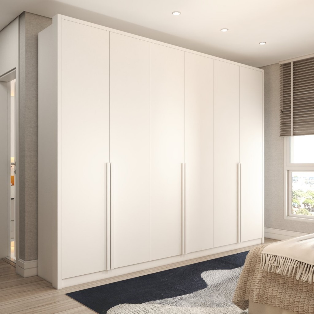 Guarda-Roupa Casal Vinci 6 Portas 6 Gavetas em Oferta na Shopee