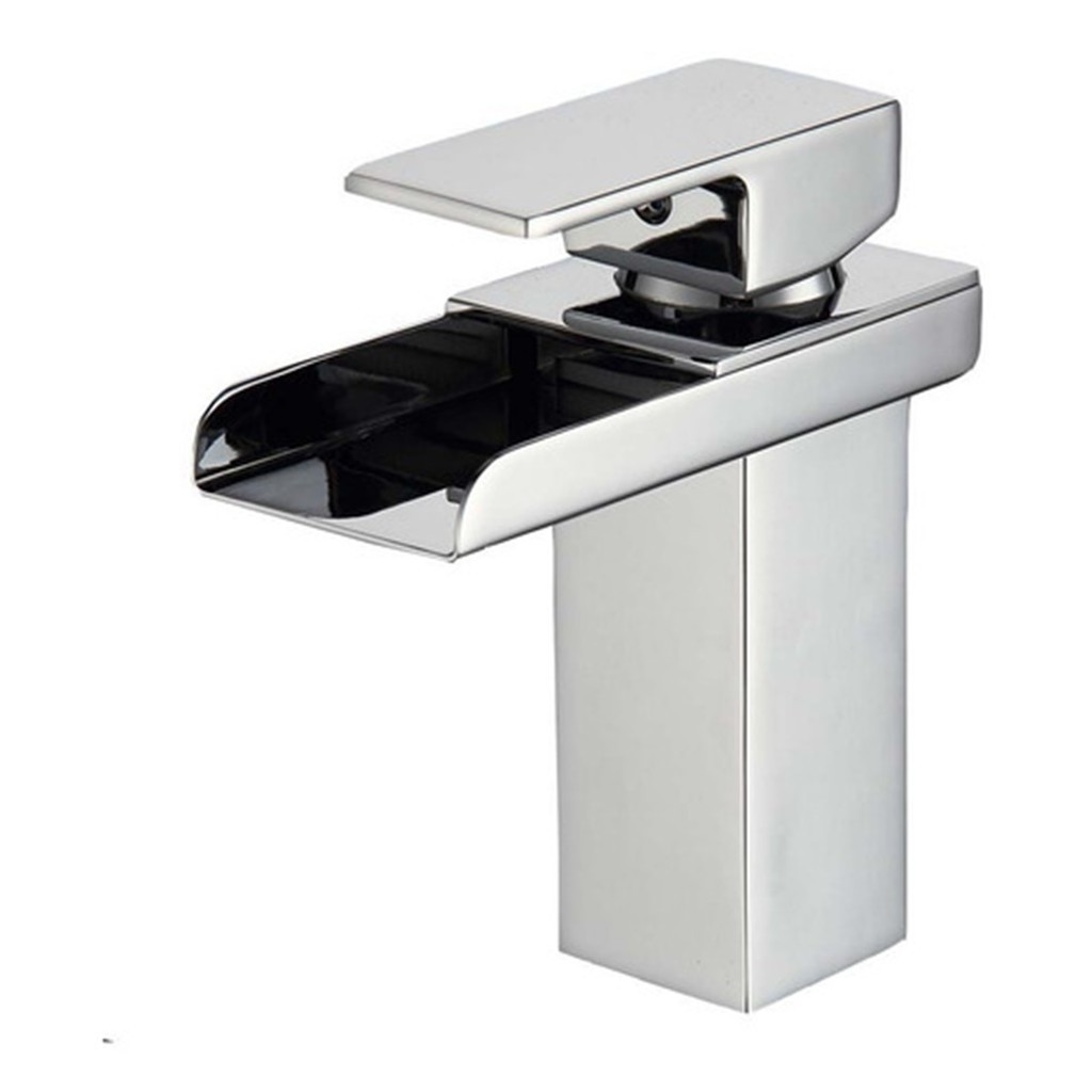 Torneira Banheiro Cascata Calha Misturador Cuba 16cm Inox Alira Home