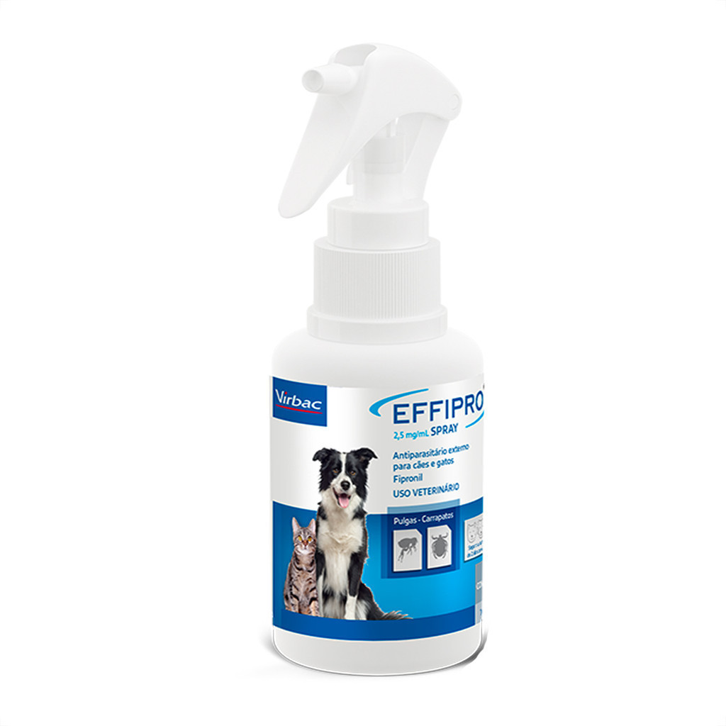 Effipro Spray Virbac para Cães e Gatos - 100 mL