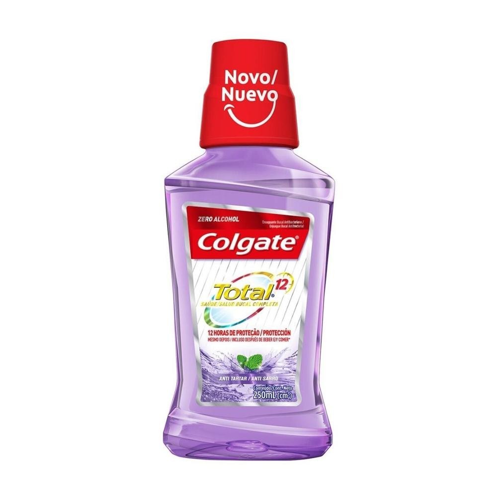 Enxaguante Bucal Colgate Total 12 Anti-Tartaro 250ml