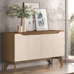 Buffet 4 Portas Quartzo Henn