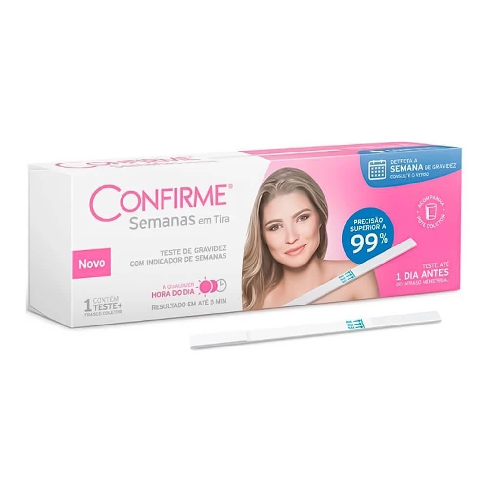 Teste Confirme Semanas Em Tira 1 Teste Com 1 Unidade em Oferta na Shopee
