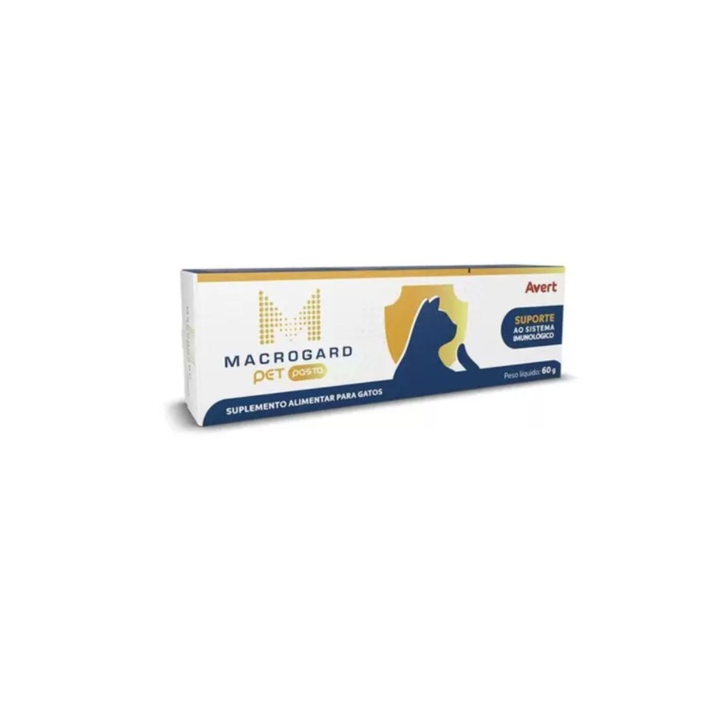 Suplemento Imunidade Cães e Gatos Macrogard Pasta 60g