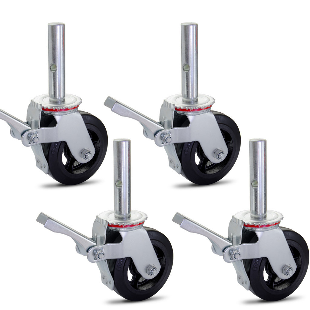 4 Rodas Rodinha Rodizio Andaime Capacidade 900KG Colson em Oferta na Shopee