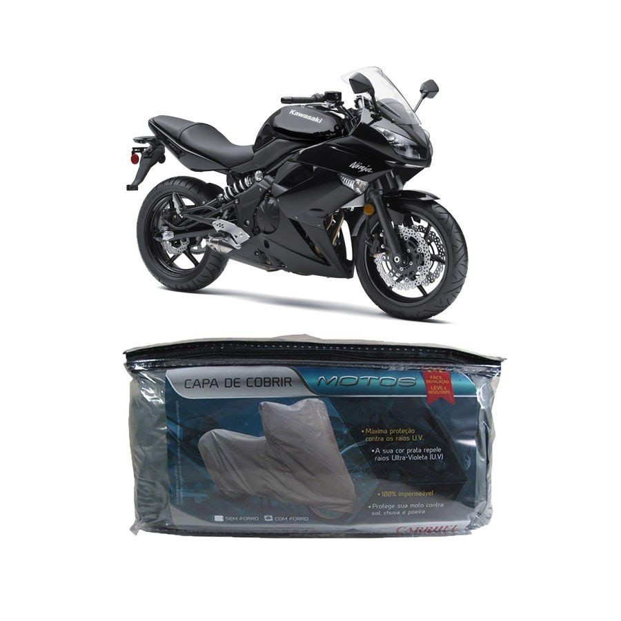 Capa para cobrir KAWASAKI Ninja 650R 649CC com forro G(203)
