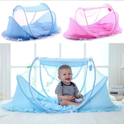 Acolchoado Portátil Bebê Mosquiteiro Mini Berço Proteção Dengue Mosquito