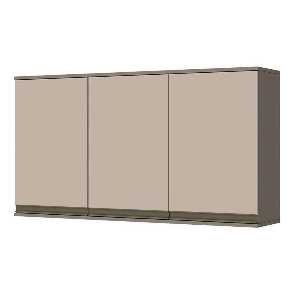 Armário Aéreo Henn 3 Portas Connect C56 1,20 cm