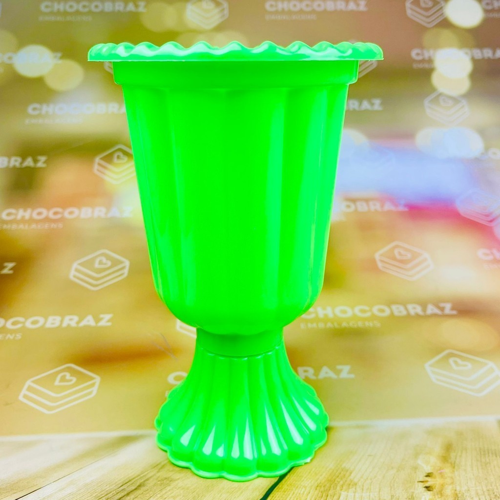 Vaso Grego Pequeno VERDE NEON - 750ml 1055 LSC TOYS