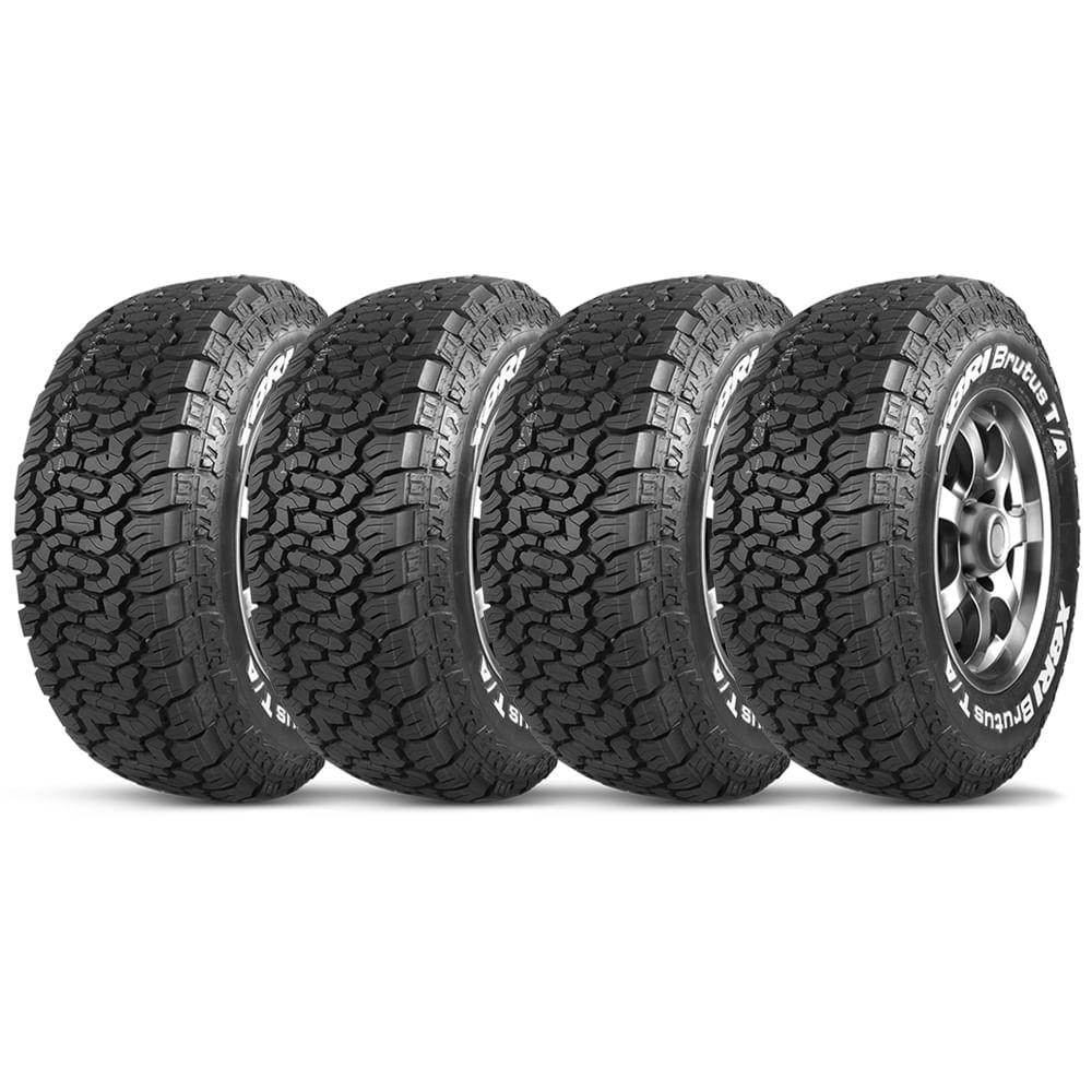 Kit 4 Pneu Xbri Aro 16 285/75r16 Tl 10pr 126/123r Brutus T/a em Oferta na Shopee