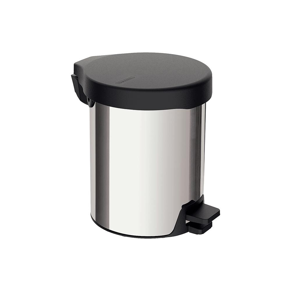 Lixeira Tramontina New 5 Litros, em Aço Inox, com Pedal - 94538/705 em Oferta na Shopee