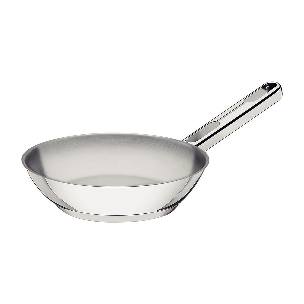 Frigideira Tramontina Allegra 24cm, 2,1L, em Aço Inox, com Fundo Triplo - 62666/240 em Oferta na Shopee