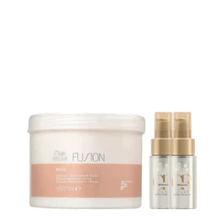 Kit Máscara Fusion 500ml e 2 Oil Reflections Light 30ml