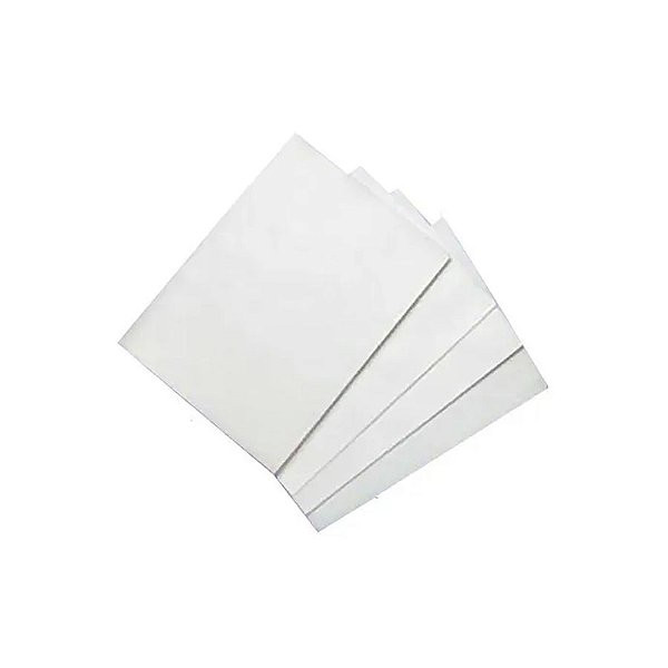 50un Papel de Arroz A4 Branco Artimagem Papel Tipo A