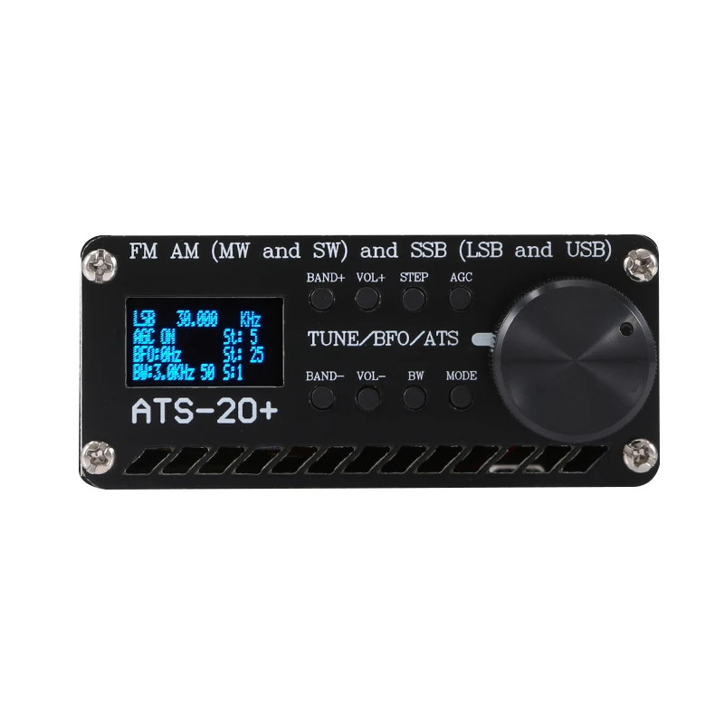 ATS-20+ plus rádio LW AM FM OC SSB si4732 ats-20 atualizado