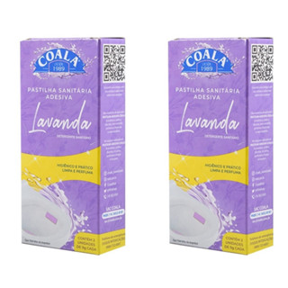 Kit 2 Coala Pastilha Sanitária Adesiva - Lavanda - CONTÉM 2 UNIDADES DE 9G CADA em Oferta na Shopee