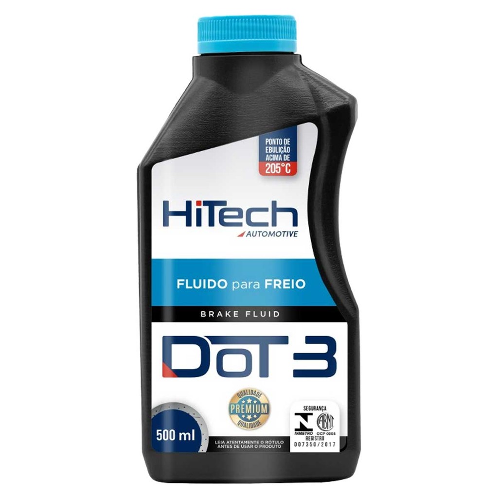 Fluido para Freio Dot 3 Hi-Tech 500ml