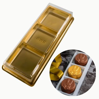 30 CAIXA PARA TRIO DE PÃO DE MEL - DOURADO BWB 14330 BWB EMBALAGEM em Oferta na Shopee