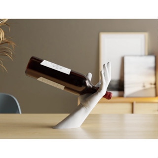 Suporte para Vinho em Formato de Mão em 3D