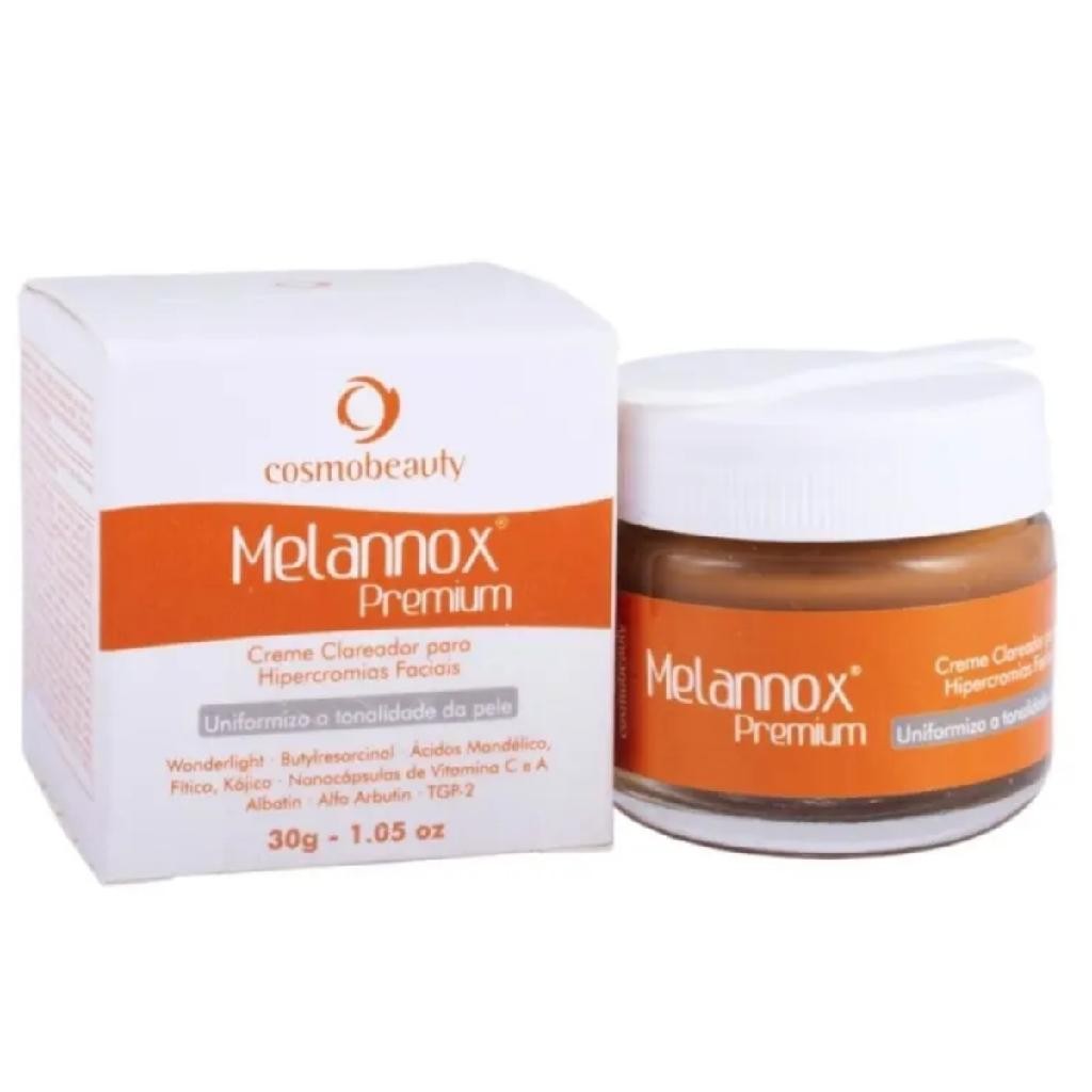 Melannox Premium Clareador Facial Manchas Cosmobeauty 30g
