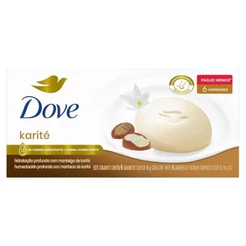 Sabonete em Barra Dove Karité 6 90g 6 Unidades