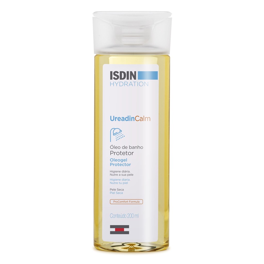 Óleo de Banho Protetor Isdin Hydration Ureadin Calm 200ml em Oferta na Shopee