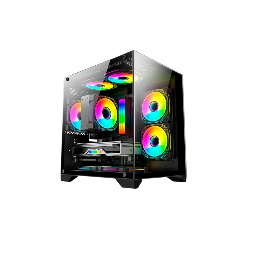 Computador PC Gamer i5 12400F,  Placa de vídeo RTX 4060, Memoria 8GB DDR4, SSD 480GB