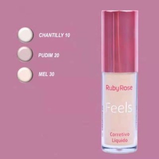 Corretivo Líquido Feels - Ruby Rose-HB8102 Best Sell em Oferta na Shopee