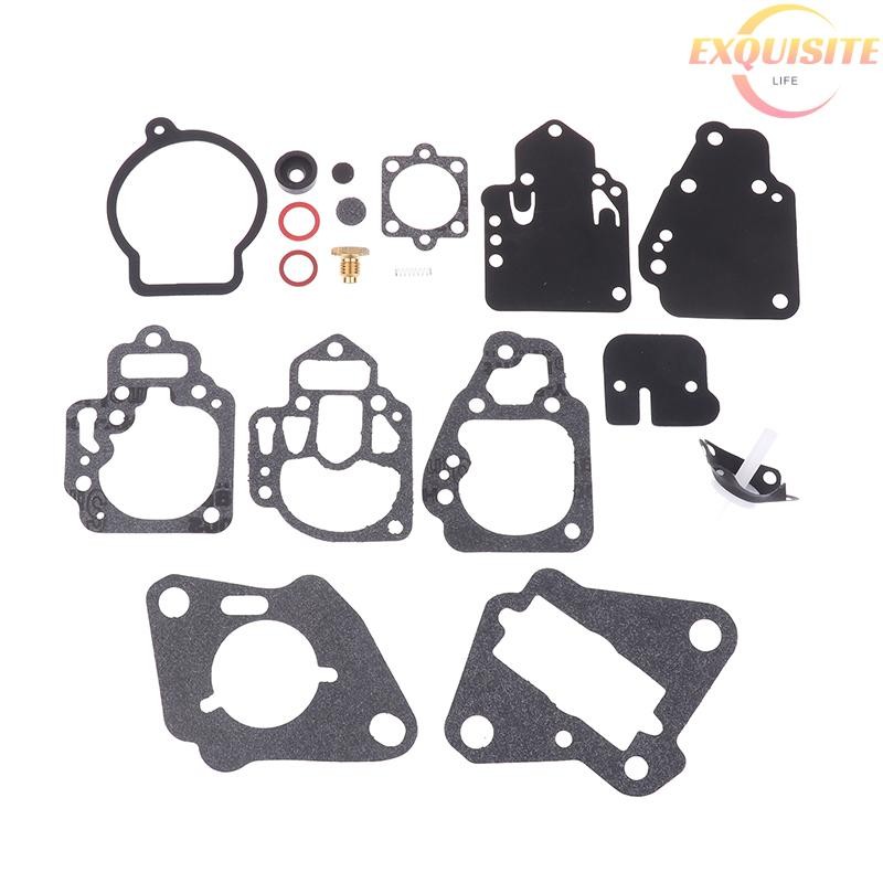 [EL] Kit De Reparo De Carburador Para Motor De Popa Mercury Mariner Force 6 8 9.9 10 15 20 25 Peças De Reconstrução De C