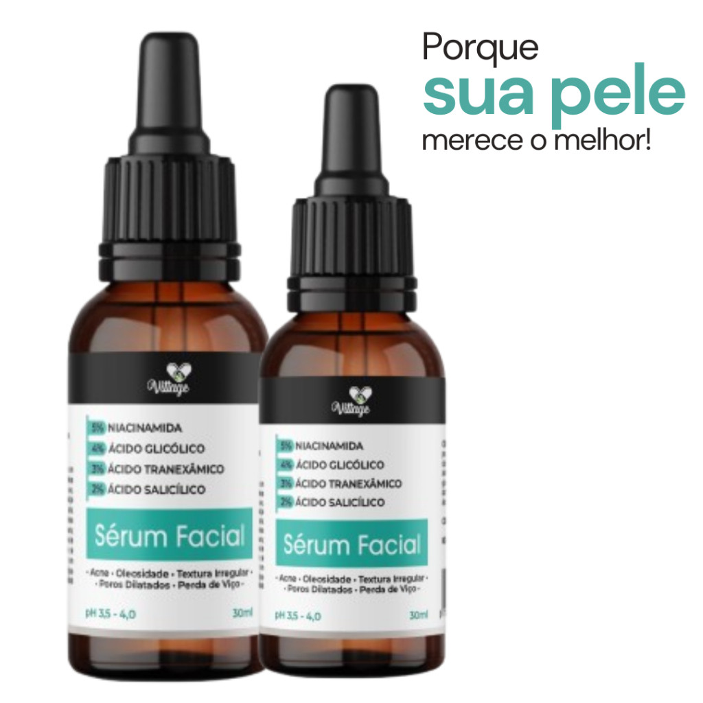 Combo 2 Sérum Clareador vittage 30ml