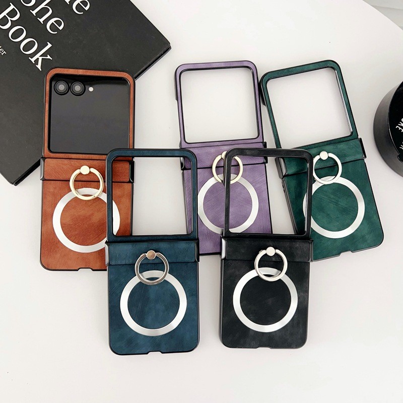 Capa Moto Razr 60 Para Motorola 50 Ultra 40 + 2024 Dobradiça De Anel De Atração