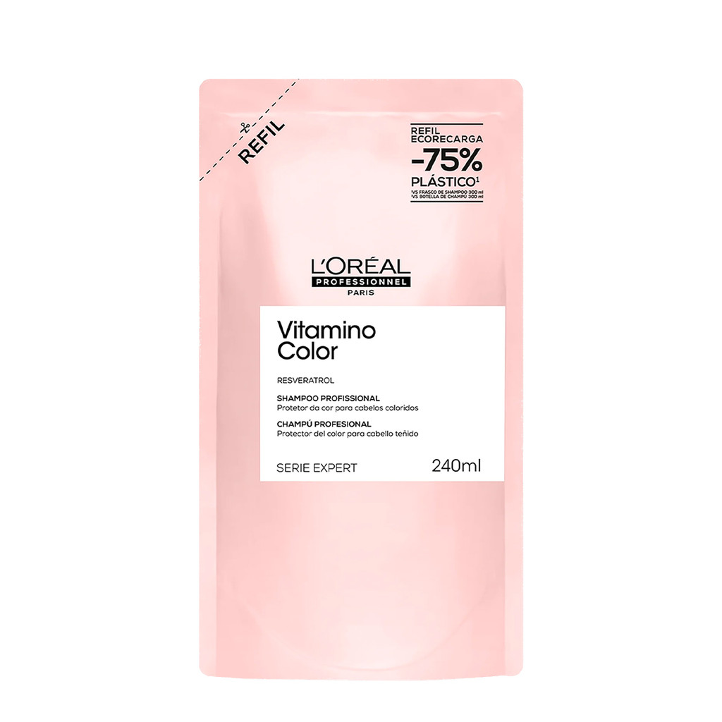 L'Oréal Professionnel  Vitamino Color Resveratrol Refil - Shampoo 240ml em Oferta na Shopee