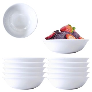 Tigelas 200ml Cumbuca Bowl Redondo Pote Melamina 10 Un