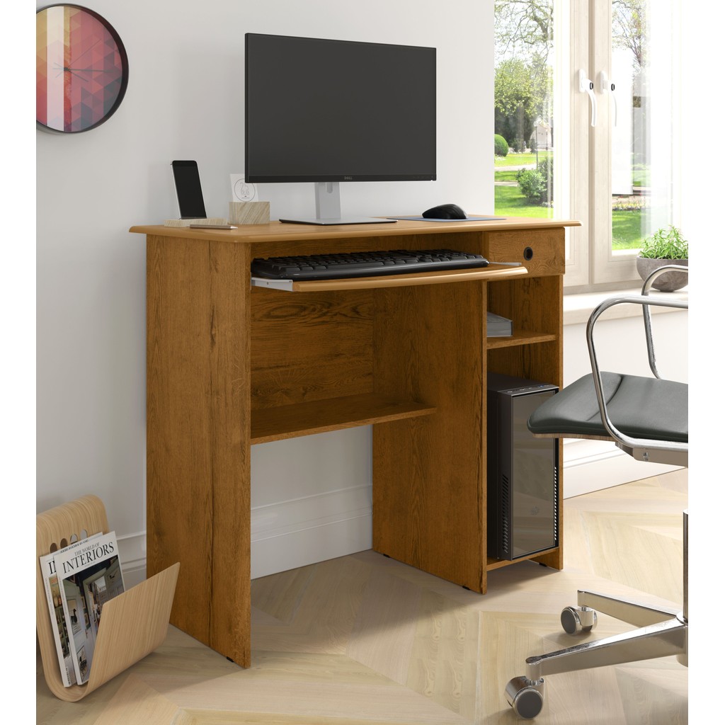 Mesa de Computador Viena cor Freijo - Comprar Moveis em Casa