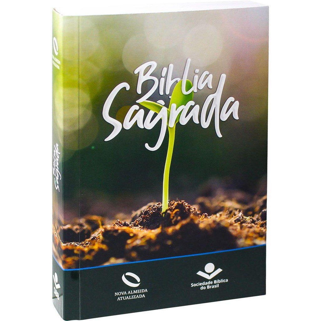 Kit com 5 Bíblia Sagrada Pequena NAA - Capa Semente | Brochura em Oferta na Shopee