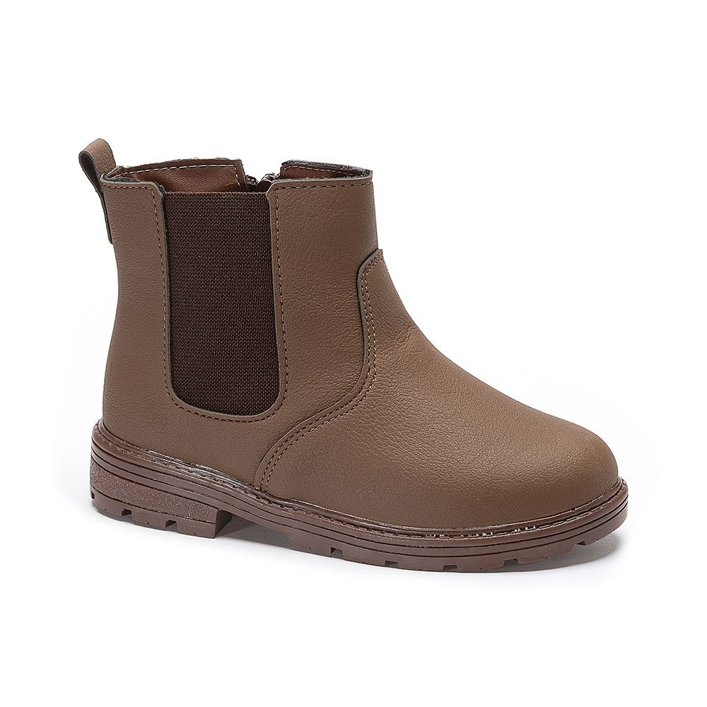Bota Infantil Jeca Unissex Cano Curto Estilo Coturno Chelsea Antiderrapante Confortável Pequito em Oferta na Shopee