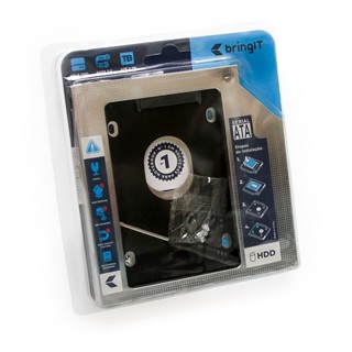 Adaptador Caddy Segundo Hd-ssd Sata P/ Notebook Drive 9,5mm em Oferta na Shopee