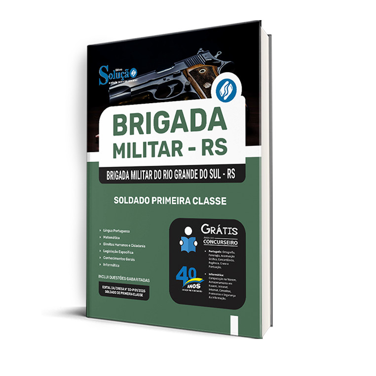 Apostila Brigada Militar RS  - Soldado Primeira Classe