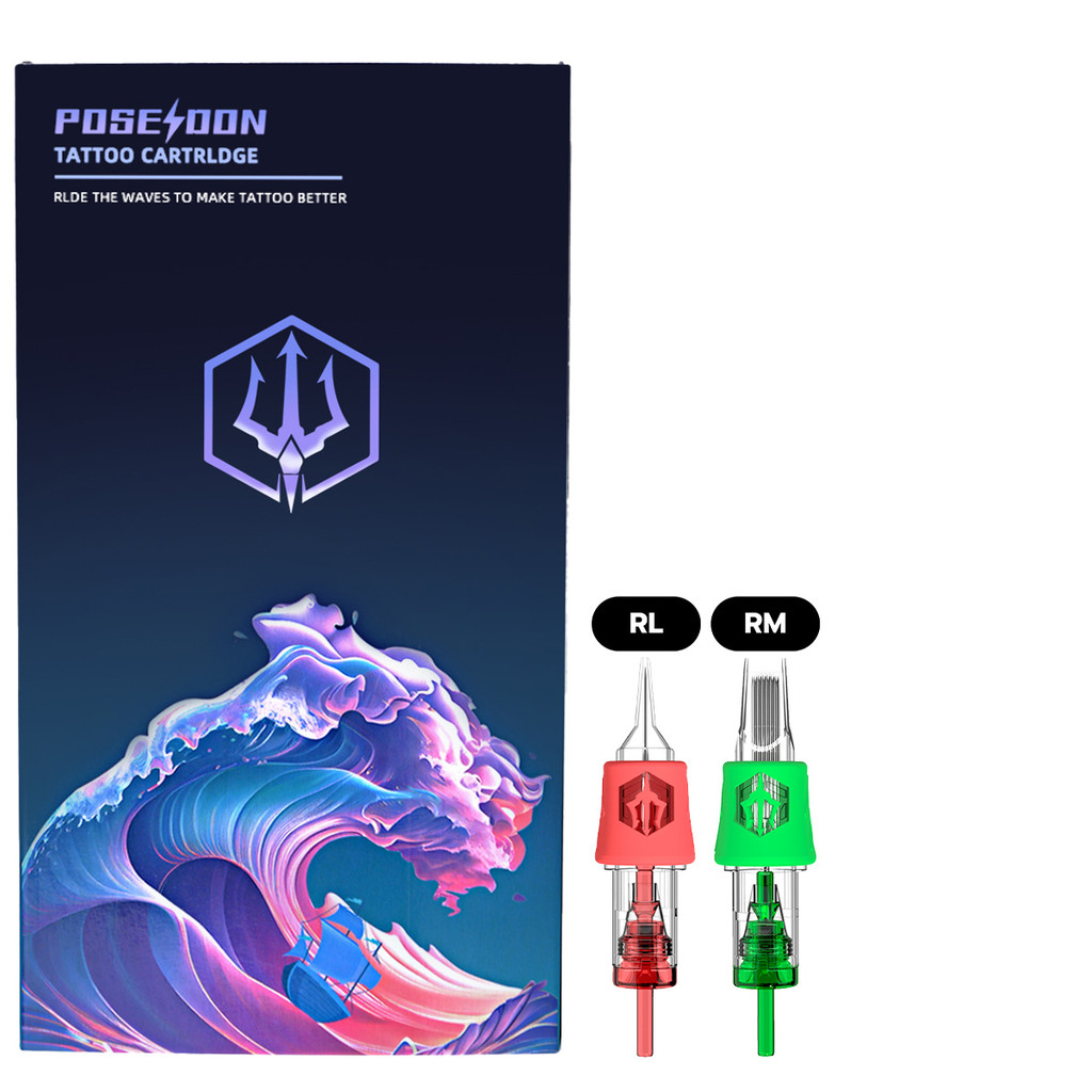 CARTUCHOS POSEIDON V4 (RM - 0,30MM) COM 20 UNIDADES