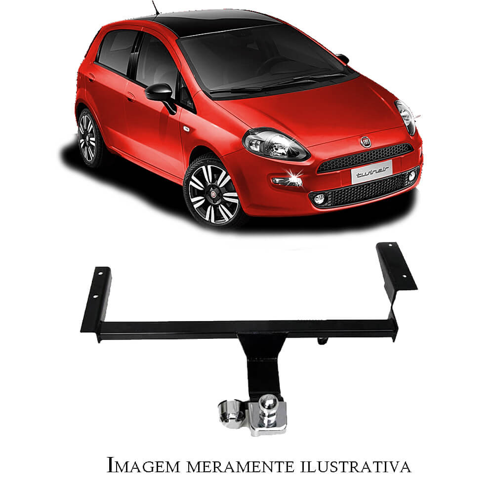 Engate Reboque Braconi Fiat Punto (Exceto Blackmotion) FT-25