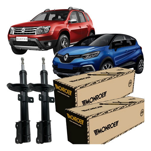Kit Amortecedor Dianteiro Renault Duster Captur em Oferta na Shopee