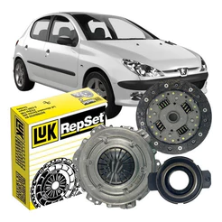 Kit Embreagem Completo Original Luk Peugeot 206 1.4 8v 2004 Á 2006