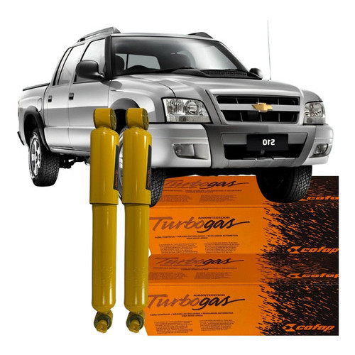 Par Amortecedor Dianteiro Cofap Gm S10 4x2 2006 A 2011